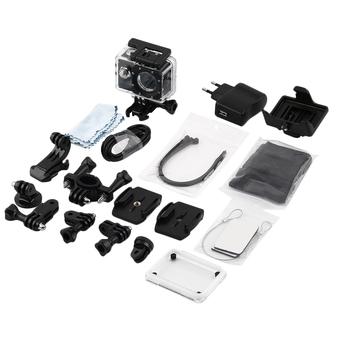 Allwin Wifi 1080P Full HD Digital Outdoor Sports Waterproof Helmet Camera Black (Intl)  