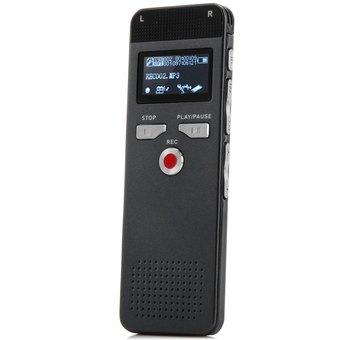 Ansee GH - 618 8GB OLED Time Display Recording Digital Voice Recorder ( Dictaphone ) / MP3 Player for Meeting Conference  