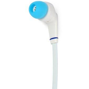 Ansee JD88 Super Bass In-ear Earphone 3.5mm Jack Stereo Headphone 1.2m Flat Cable with Microphone for iPhone 6 / 6 Plus 5 5S 4 4S Samsung Smartphones MP3 ComputersÔºàBlueÔºâ  