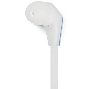 Ansee JM12 Super Bass In-ear Earphone 3.5mm Jack Stereo Headphone 1.2m Flat Cable with Microphone for iPhone 6 / 6 Plus 5 5S 4 4S Samsung Smartphones MP3 ComputersÔºàWhiteÔºâ  