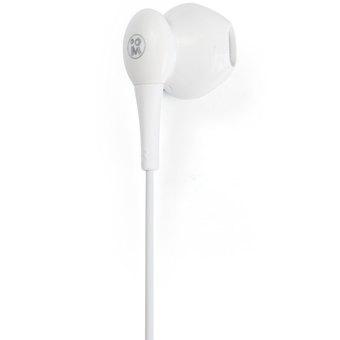 Ansee WN230 Super Bass In-ear Earphone 3.5mm Jack Stereo Headphone 1.2m Cable with Microphone and Volume Control Key for iPhone 6 / 6 Plus 5 5S 4 4S Samsung Smartphones MP4 Computers(White)  