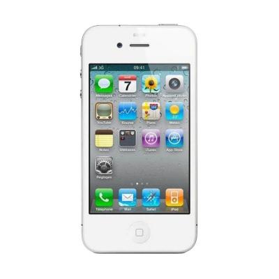 Apple iPhone 4S 64 GB Putih Smartphone [Refurbish]