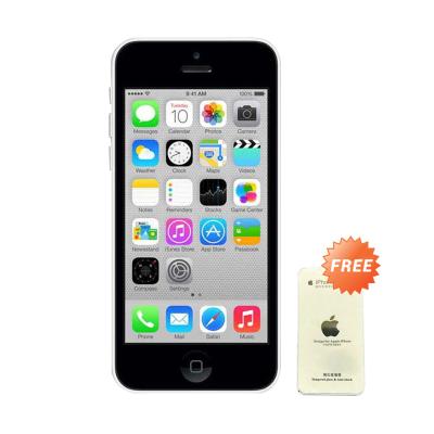 Apple iPhone 5C White Smartphone [32 GB] + Tempered Glass