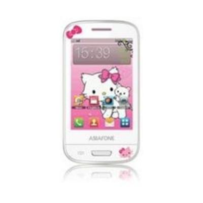 Asiafone Slim AF 977 Hello Kitty - 16MB - Putih