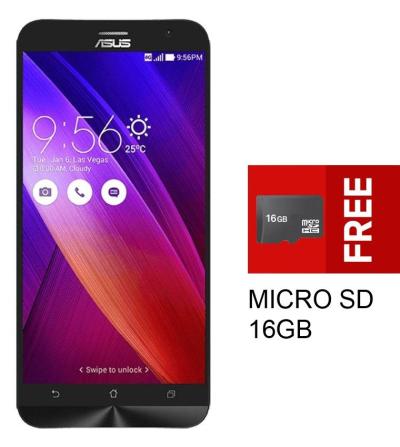 Asus Zenfone 2 ZE551ML RAM 4GB - 32GB - Silver + Bonus Micro SD 16GB