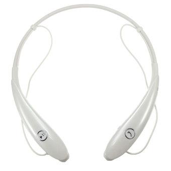 Audew HV-900 Wireless Bluetooth 4.0 Sports Headphone Headset Earphone Stereo Handfree White(INTL)  