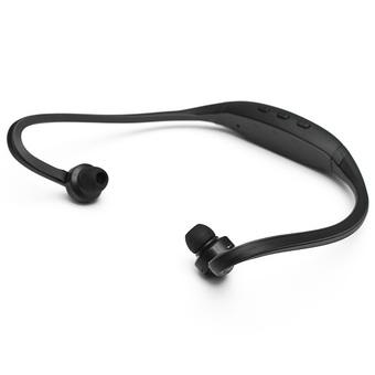 Audew Stereo Sport Headset Headphone MP3 Music Player Micro SD TF Slot Black (Intl)  