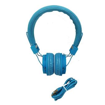 Audio Headset EX09i + Mic - Biru  