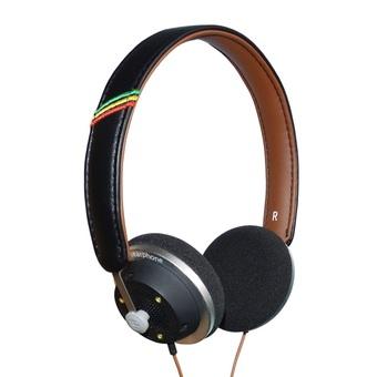 Audio Knowledge Zenith Headset with Mic 36mm - KZ-LP3 - Hitam-Coklat  