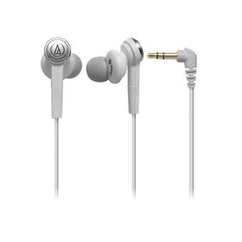 Audio-Technica ATH-CKS55/WH Earphones Headphone SOLID BASS ATHCKS55 White  