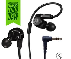 Audio Technica ATH-IM50 In Ear Monitor / Ear Phone (Hitam)