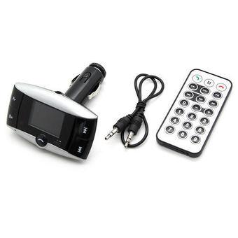Aukey 1.5' Car Bluetooth FM Transmitter MP3 Player Remote  