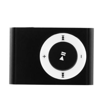 Aukey Mini Cramp Clip MP3 Music Media Player (Black)  