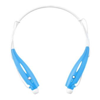 Aukey Sport Bluetooth Headset Stereo For iPhone/Samsung HTC/LG(blue)  
