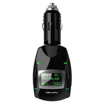Autoleader USB2.0 Car MP3 Player LCD 3.5mm FM Transmitter Modulator SD + Remote Green (Intl)  