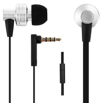 Awei ES - 900i Noise Isolation In-ear Earphone with 1.2m Cable Mic for Smartphone Tablet PC (Silver)  