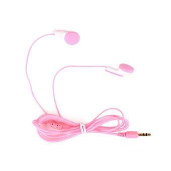 BUYINCOIN Headset In-ear Earphone Earbud for MP3 MP4 Cellphone Phone (Pink)  