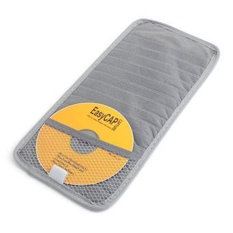 BUYINCOINS Car Disk Visor Case Bag (Gray)  