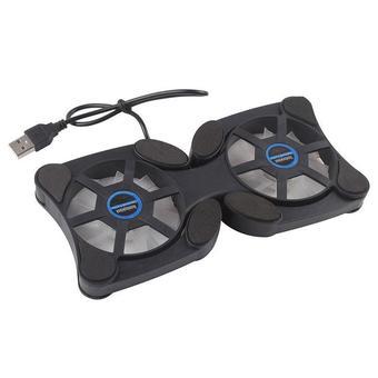 BUYINCOINS Mini Octopus Laptop Notebook 2 Fan Cooling Pad Cooler  