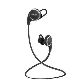 BUYINCOINS QY8 Wireless Bluetooth Stereo Earphone Sport Headphone Headset with Microphone (Intl)  