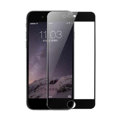 Baseus Ultrathin Tempered Full Silk Printed Black Screen Protector for iPhone 6 [0.3mm]