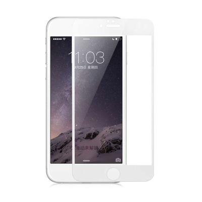 Baseus Ultrathin Tempered Full Silk Printed White Screen Protector for iPhone 6 Plus [0.3 mm]