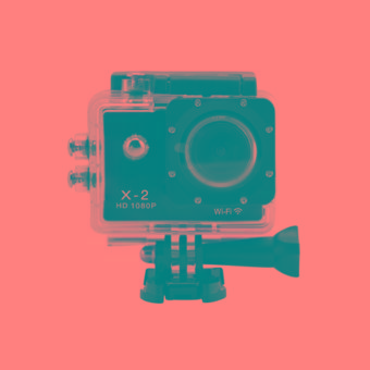 Bcare Action Camera B-Cam X-2 WIFI - 12 MP full HD 1080 P - waterproof 30m - 2 inch TFT - Hitam  