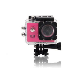 Billionton Camera Wifi Sport / Waterproof 30M 1,5 inch Screen + Micro SD 32 gb - Pink  