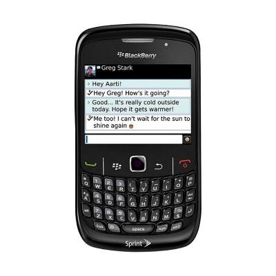 Blackberry Curve 8530 CDMA Hitam Smartphone
