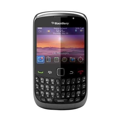 Blackberry Gemini 8520 Hitam Smartphone