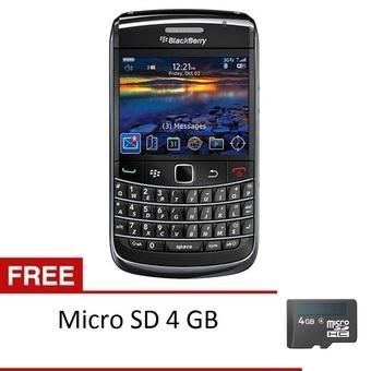 Blackberry Onyx 9700 - 256MB - Hitam + Gratis Micro SD 4GB  