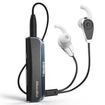 Bluedio I6 Clip-On Bluetooth4.1 Stereo Wireless Headset (Black) (Intl)  