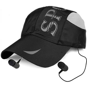 Bluetooth Baseball Music Cap (Black)  