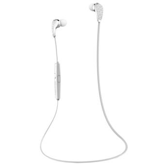 Bluetooth Headset Stereo Earbuds Earphone Wireless White (Intl)  
