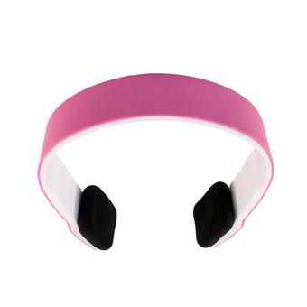 Bluetooth Stereo Headset Two Channel MP3 Music Headphone - BTH-401 - Pink  