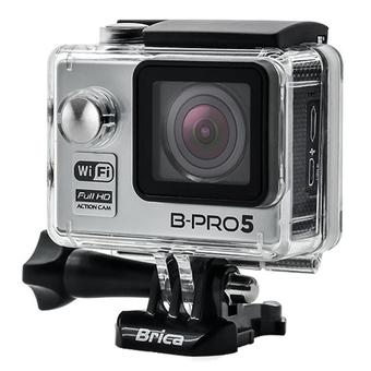 Brica B-Pro 5 Alpha Edition Action Camera 16MP - Silver Hitam  
