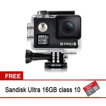 Brica Bpro B-Pro 5 Alpha Plus - Hitam + Gratis Sandisk Ultra 16GB Class 10  