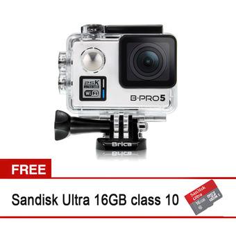 Brica Bpro B-Pro 5 Alpha Plus - Putih + Gratis Sandisk Ultra 16GB Class 10  