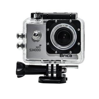 Brica SJ4000 Action Camera - 12 MP Original - Silver  