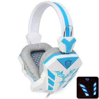 CD - 618 Stereo Gaming Headset with Volumn Control Microphone LED Light  