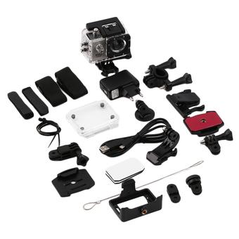 CHEER Full HD SJ4000 2.0 inch 1080P 12MP Car Cam Sports DV Action Waterproof Camera Silver (Intl)  