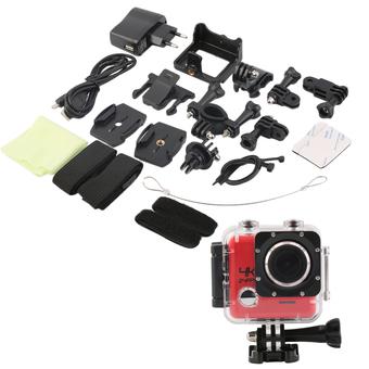 CHEER M20 24fps ULTRA HD 16MP Sport Action cam Camera Mini WiFi Waterproof Webcam Red (Intl)  