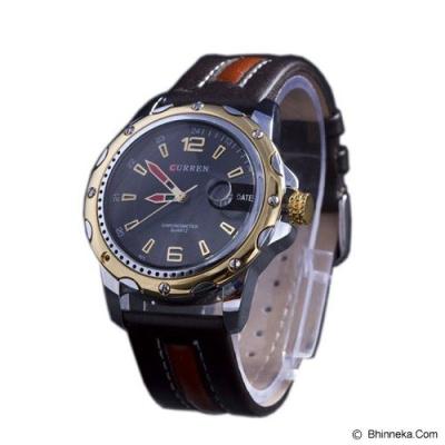 CURREN Casual Style Watch For Men [8104] - Gold Black
