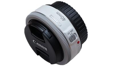 Canon EF 40mm f/2.8 STM_White Lens (White Box)