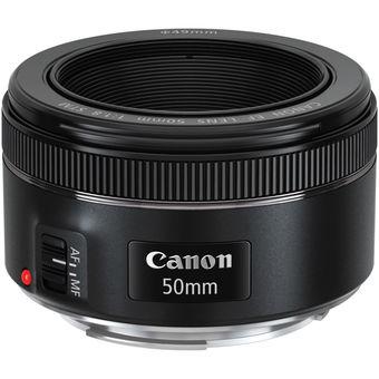 Canon EF 50mm f/1.8 STM Lens (Black)  