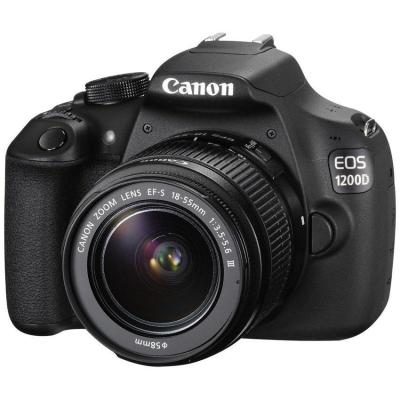 Canon EOS 1200D Camera Digital SLR - 18 MP - Hitam