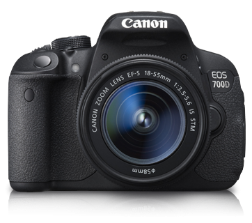 Canon EOS 700D Kit (EF S18-55 IS STM) Free Sandisk Ultra 16Gb + Tas Kamera Canon