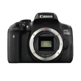 Canon EOS 750D Wifi + Lensa 18-55MM IS - 24 MP - Hitam  