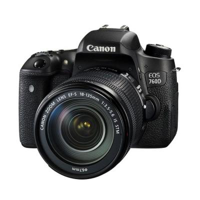 Canon EOS 760D Kit IS STM Kamera DSLR [ 18-135mm/Wifi]