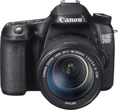 Canon Kamera EOS 70D Kit 18-135 IS STM WiFi - Hitam